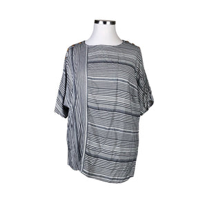 Unisex Junarose - Short-sleeved blouse, size 46 - Blue (1)