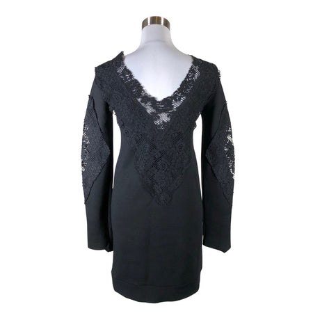 Unisex Minna - Tricot dress, size 36 - Black (2)
