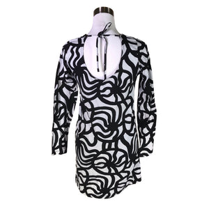 Unisex Marimekko - Tricot tunic, size 38 - Gray (2)