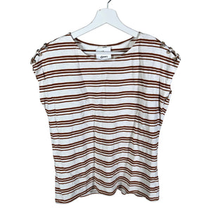 Unisex Esprit - Tricot tank top, size 36 - White (1)