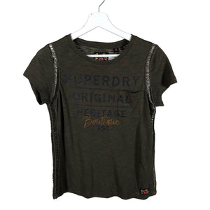 Unisex Superdry - T-shirt, size 36 - Green (1)
