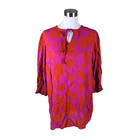 Unisex Ze-Ze - Schiffon tunic, size 40 - Pink ()