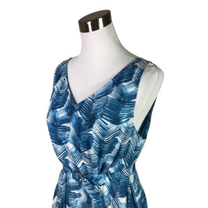Unisex Marimekko - Schiffon dress, size 38 - Blue (3)