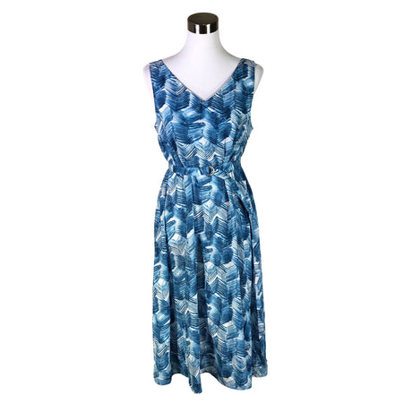 Unisex Marimekko - Schiffon dress, size 38 - Blue ()