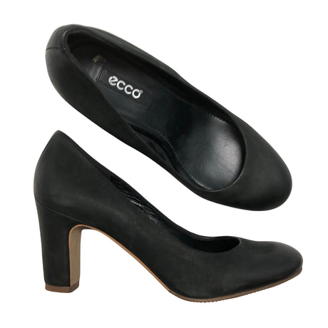 Unisex Ecco - High heels, size 38 - Black ()