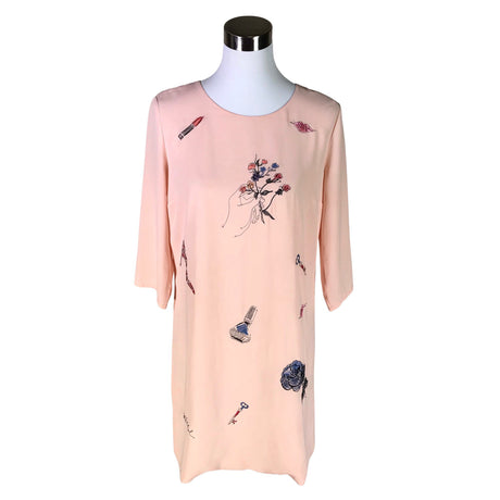 Unisex Pepe Jeans - Schiffon dress, size 38 - Light pink ()