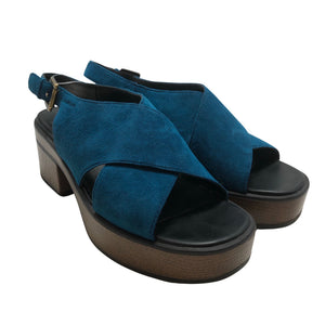 Unisex Vagabond - Heeled sandals, size 38 - Blue (2)
