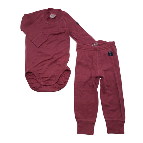 Unisex Polarn O. Pyret - Thermals, size 62 - 68 - Light pink ()