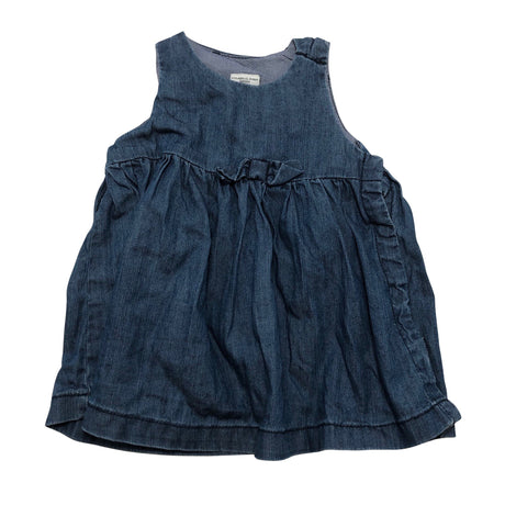 Unisex Polarn O. Pyret - Denim dress, size 62 - 68 - Blue ()