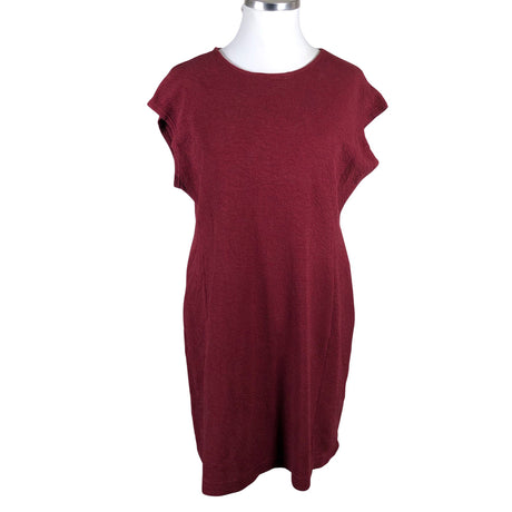Unisex NOSH - Tricot dress, size 46 - Wine red ()