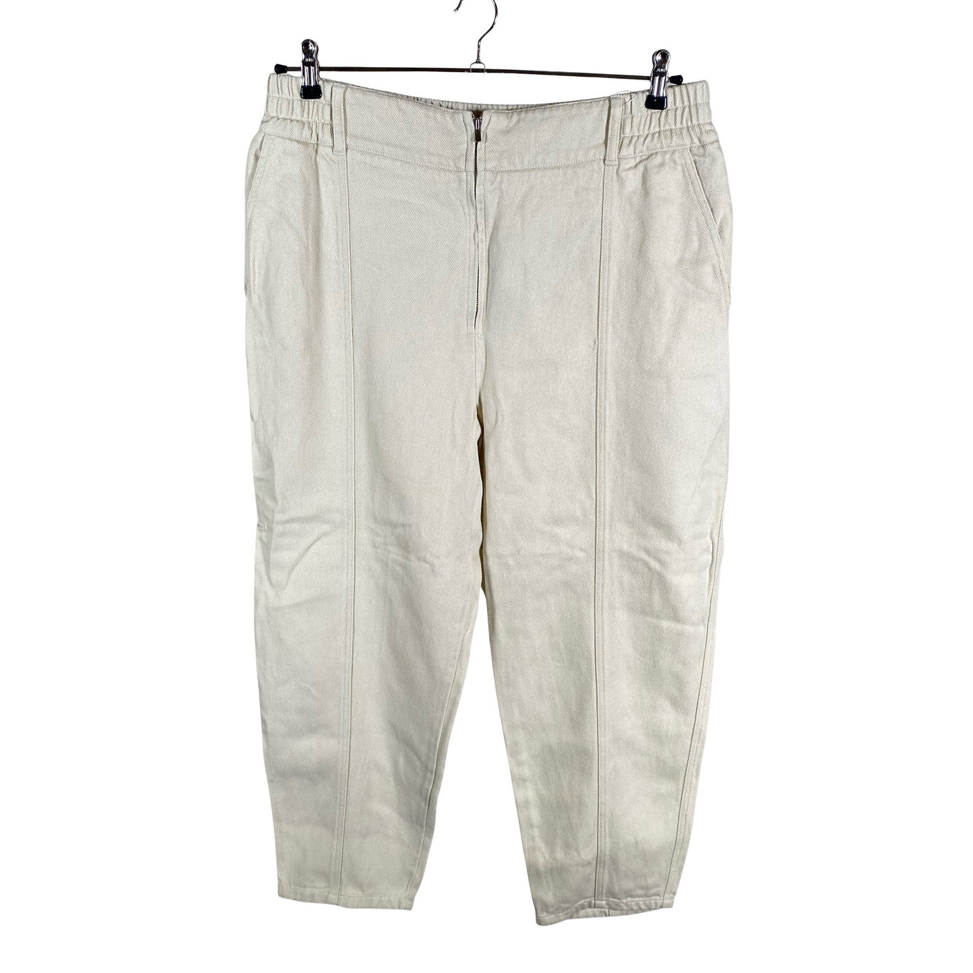 Unisex Sézane - Slacks, size 44 - Natural white (1)