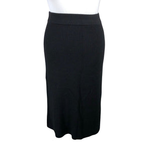 Unisex Sézane - Knit skirt, size 42 - Black (1)