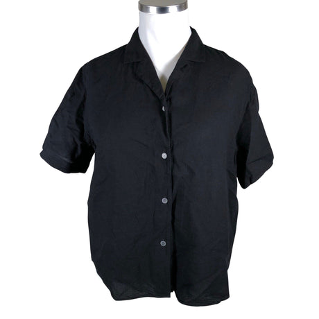Unisex Uniqlo - Short-sleeved blouse, size 42 - Black ()