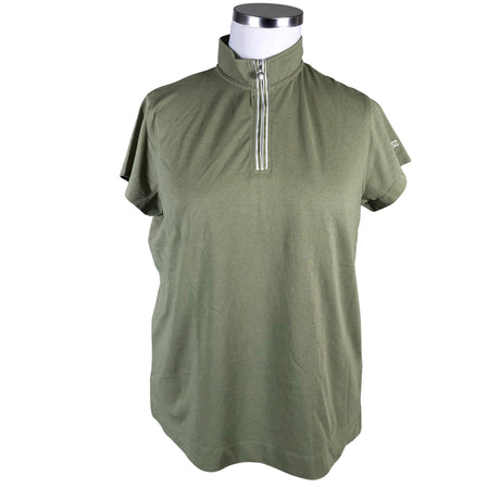 Unisex Daily Sports - Sports shirt, short sleeve, size 44 - Green ()