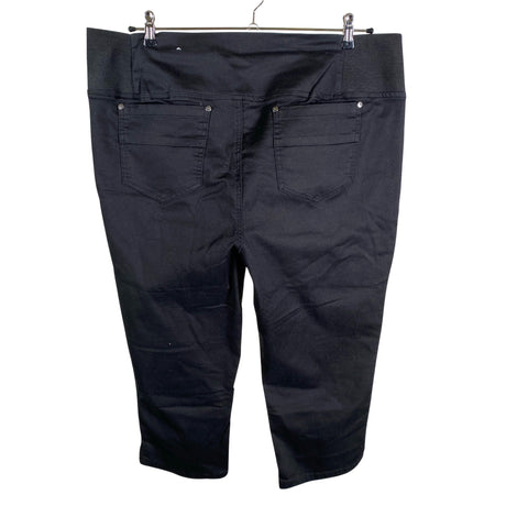 Unisex Zhenzi - Capri jeans, size 46 - Black (2)