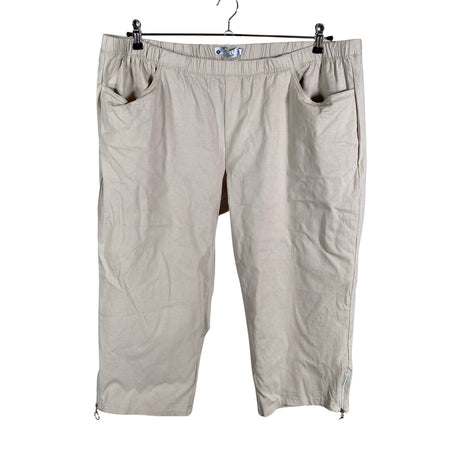Unisex Zhenzi - Capri jeans, size 50 - Beige ()