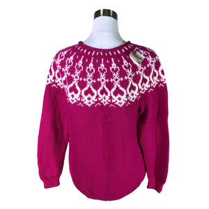 Unisex Handmade - Sweater, size 40 - Pink (2)