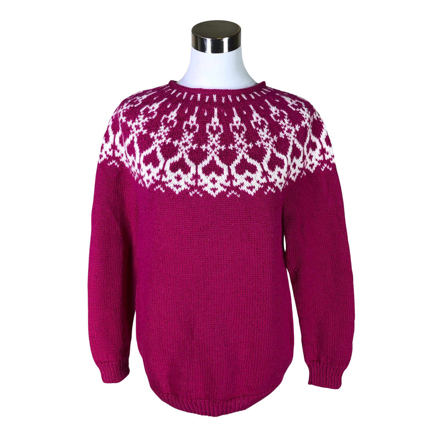 Unisex Handmade - Sweater, size 40 - Pink (1)