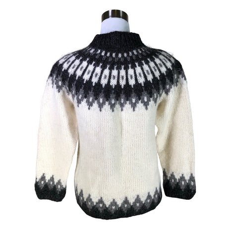 Unisex Handmade - Sweater, size 38 - White (2)