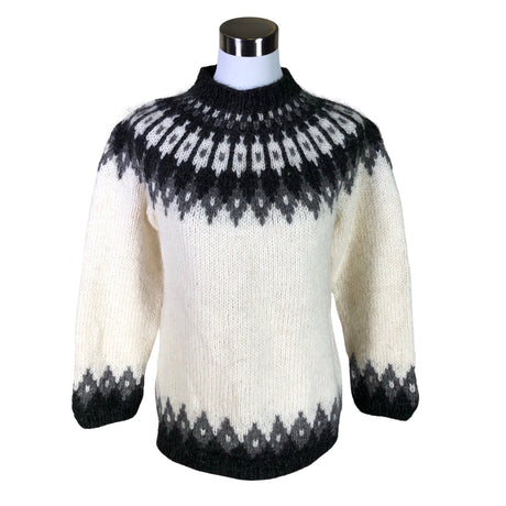 Unisex Handmade - Sweater, size 38 - White ()