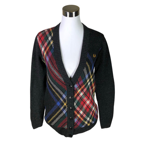Unisex Fred Perry - Cardigan, size 34 - Gray ()