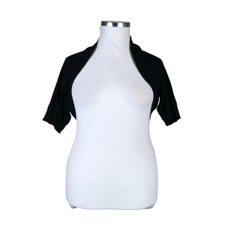 Unisex b.Young - Knit bolero jacket, size 42 - Black ()