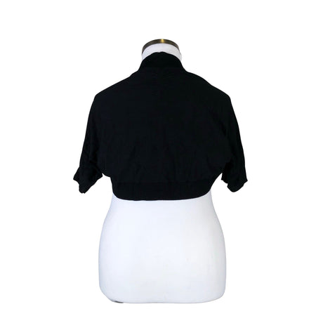 Unisex b.Young - Knit bolero jacket, size 42 - Black (2)