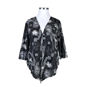 Unisex Fantesca - Cardigan, size 46 - Gray (1)