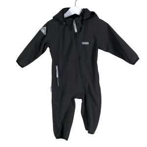 Unisex Lenne - Soft shell jumpsuit, size 74 - 80 - Black (1)