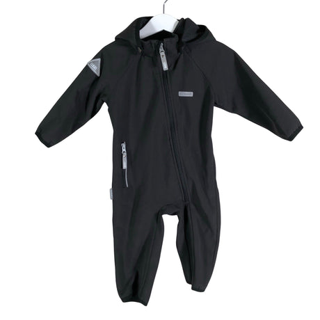 Unisex Lenne - Soft shell jumpsuit, size 74 - 80 - Black ()