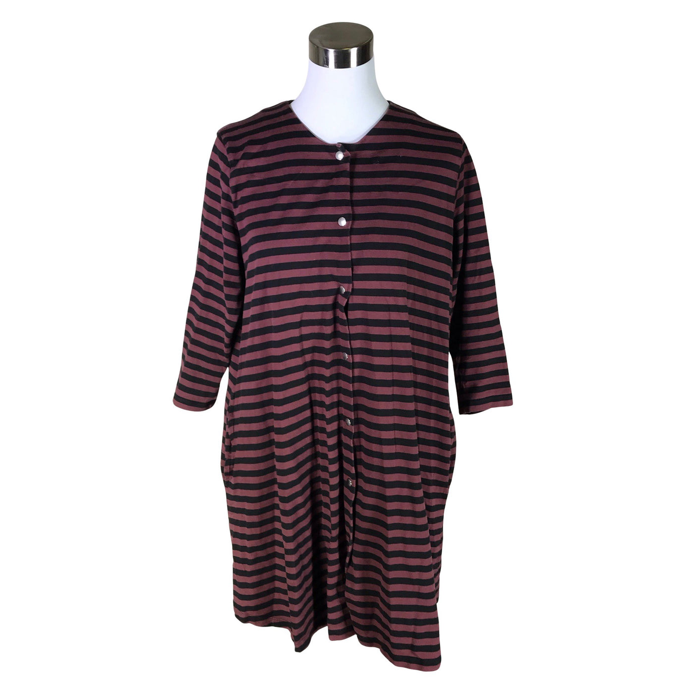 Unisex Marimekko - Tricot dress, size 40 - Wine red (1)