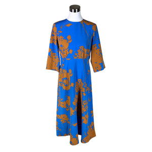 Unisex Selected - Schiffon dress, size 36 - Blue (1)