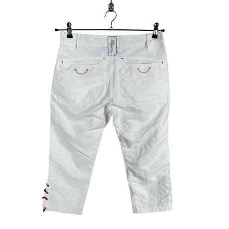 Unisex Pelle P - Capri pants, size 34 - Brown (2)