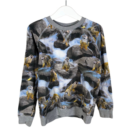 Unisex Molo Kids - Tricot shirt, size 122 - 128 - Gray ()