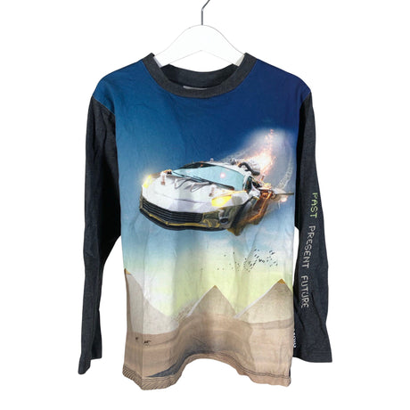 Unisex Molo Kids - Tricot shirt, size 122 - 128 - Gray ()