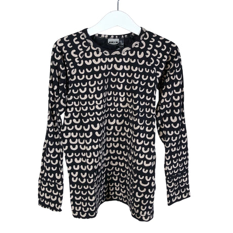 Unisex Papu - Tricot shirt, size 122 - 128 - Black ()