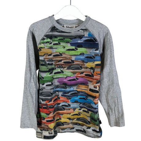 Unisex Molo Kids - Tricot shirt, size 116 - 122 - Gray ()