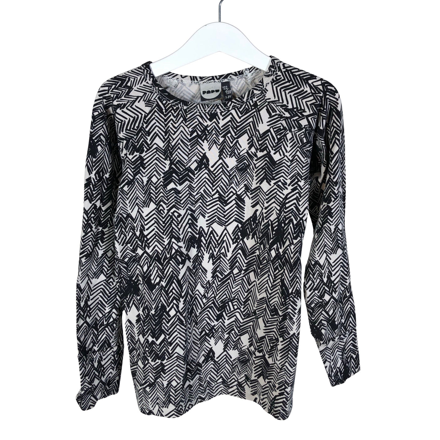 Unisex Papu - Tricot shirt, size 122 - 128 - Beige (1)