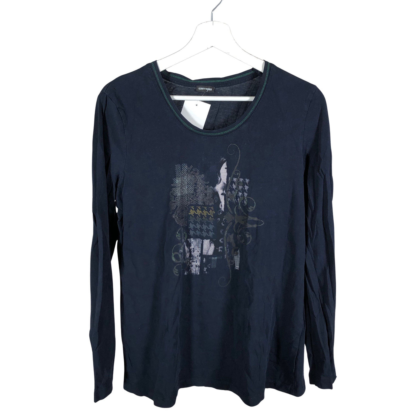 Unisex Gerry Weber - Tricot shirt, size 44 - Blue (1)