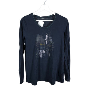 Unisex Gerry Weber - Tricot shirt, size 44 - Blue (1)