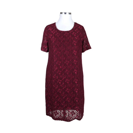 Unisex O.I.S - Party dress, size 42 - Wine red ()