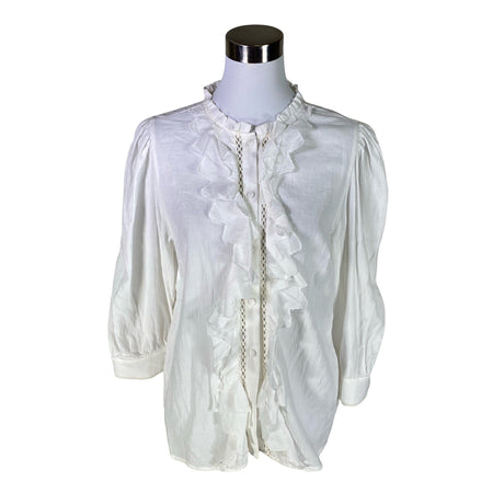 Unisex Rue de Femme - Blouse, size 40 - Natural white ()