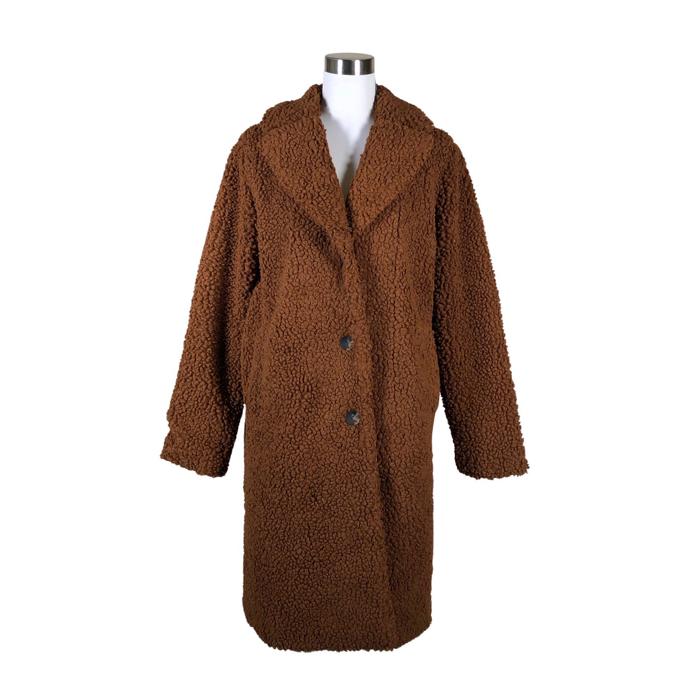 Unisex Your Face - Wool coat, size 38 - Brown (1)