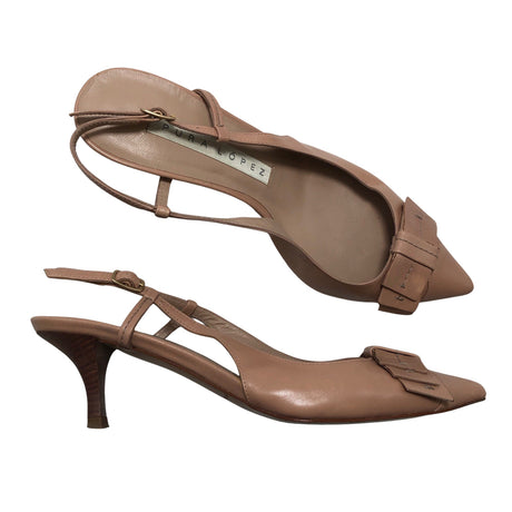 Unisex Pura López - High heels, size 36 - Beige ()