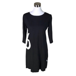 Unisex KIVIkivi - Tricot dress, size 38 - Black (1)