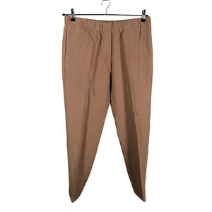 Unisex Samsoe&Samsoe - Straight leg trousers, size 38 - Brown (1)