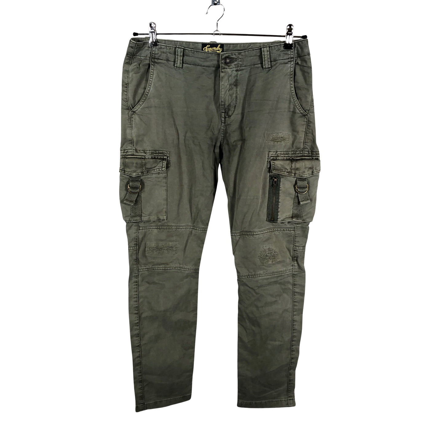 Unisex Superdry - Cargo pants, size W29 - Green (1)