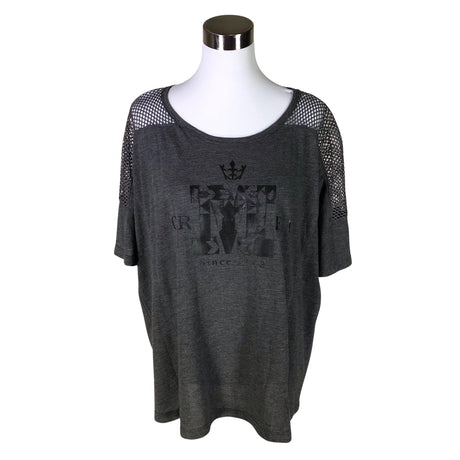 Unisex Cream - T-shirt, size 38 - Gray ()