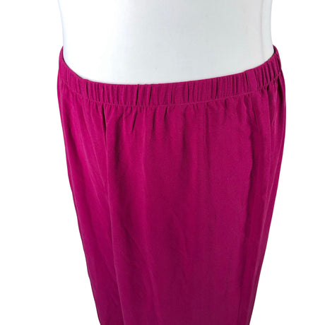 Unisex Eileen Fisher - Schiffon trousers, size 42 - Violet (2)