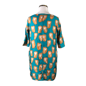 Unisex Samuji - Schiffon dress, size 42 - Green (3)